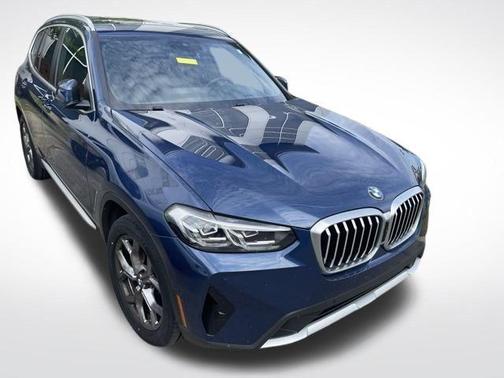 Blue Metallic 2024 BMW X3 sDrive30i