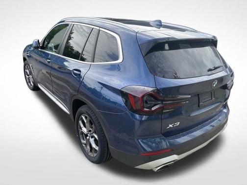Blue Metallic 2024 BMW X3 sDrive30i