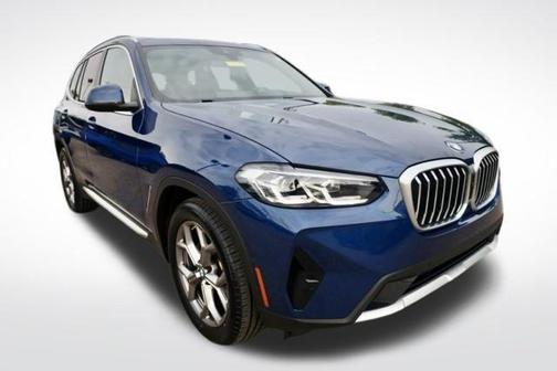 Blue Metallic 2024 BMW X3 sDrive30i