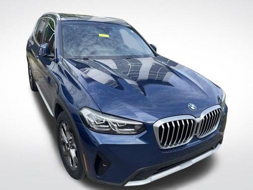 Blue Metallic 2024 BMW X3 sDrive30i