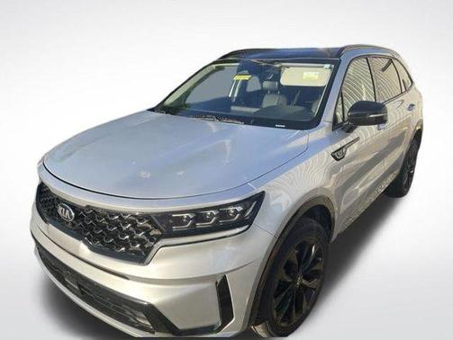 Sparkling Silver 2021 Kia Sorento SX