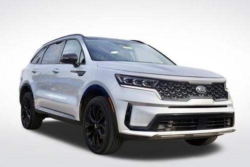Sparkling Silver 2021 Kia Sorento SX