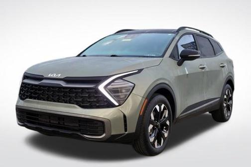 Jungle Green 2024 Kia Sportage X-Line