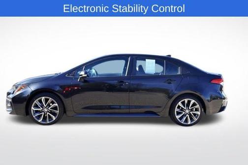 Black Sand Pearl 2021 Toyota Corolla SE