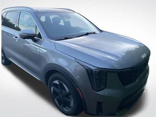 Steel Gray 2025 Kia Sorento Hybrid SX Prestige