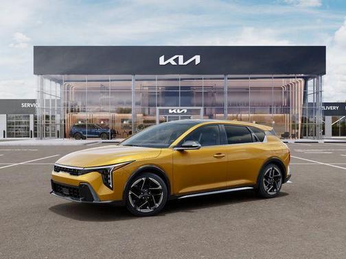 Yellow 2026 Kia K4 GT-LINE