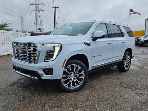 Glacier White Tricoat 2026 GMC Yukon Denali