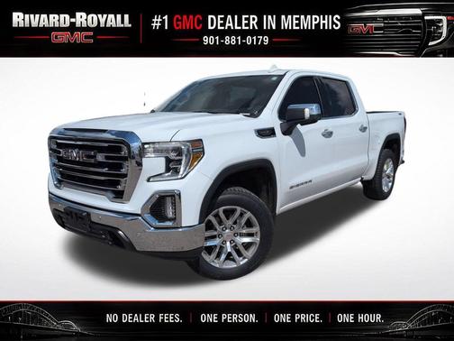Summit White 2022 GMC Sierra 1500 SLT