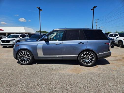 Blue 2019 Land Rover Range Rover 3.0L V6 Supercharged HSE