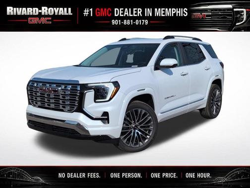 Glacier White Tricoat 2026 GMC Terrain Denali