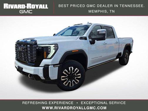 Glacier White Tricoat 2026 GMC Sierra 2500 Denali Ultimate