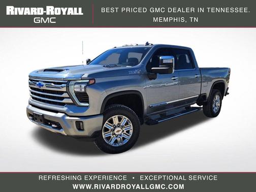 Sterling Gray Metallic 2024 Chevrolet Silverado 3500 High Country