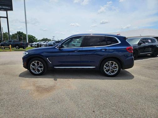 Blue Metallic 2021 BMW X3 sDrive30i