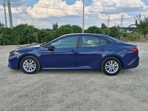 Blue 2025 Toyota Camry LE