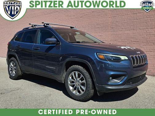 Slate Blue Pearlcoat 2021 Jeep Cherokee Latitude Plus