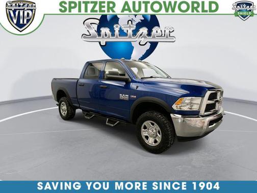 Blue Streak Pearlcoat 2017 RAM 2500 Tradesman Crew Cab 4x4 6'4' Box