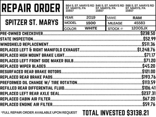 2019 RAM 1500 Big Horn
