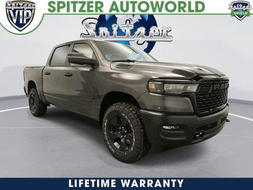 Granite Crystal Metallic Clearcoat 2026 RAM 1500 Warlock Crew Cab 4x4 5'7' Box