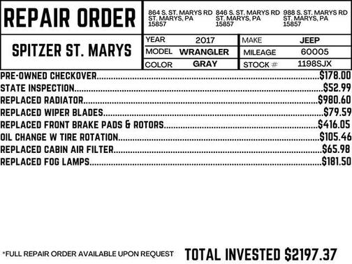 2017 Jeep Wrangler Unlimited Sahara