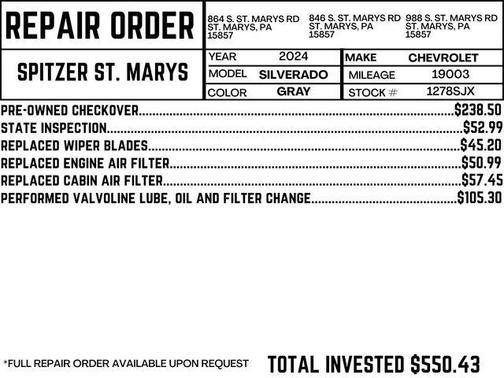 Slate Gray Metallic 2024 Chevrolet Silverado 3500 WT