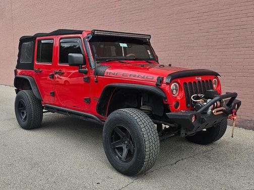 Flame Red Clearcoat 2014 Jeep Wrangler Unlimited Sport