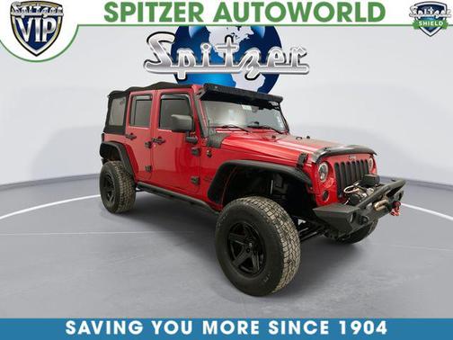 Flame Red Clearcoat 2014 Jeep Wrangler Unlimited Sport