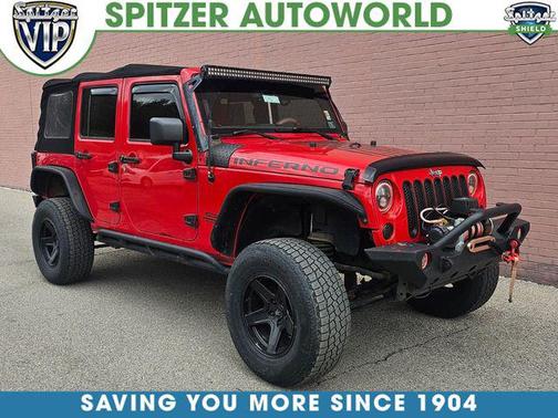 Flame Red Clearcoat 2014 Jeep Wrangler Unlimited Sport