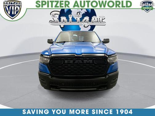 Hydro Blue Pearlcoat 2026 RAM 1500 Warlock Crew Cab 4x4 5'7' Box