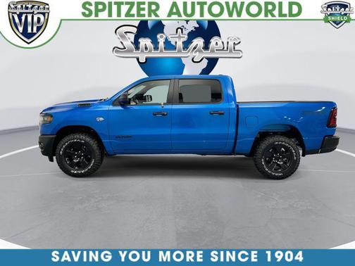 Hydro Blue Pearlcoat 2026 RAM 1500 Warlock Crew Cab 4x4 5'7' Box