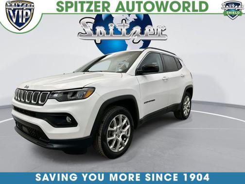 Bright White Clearcoat 2022 Jeep Compass Latitude Lux
