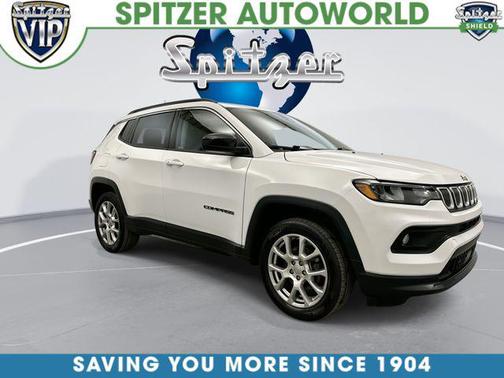 Bright White Clearcoat 2022 Jeep Compass Latitude Lux