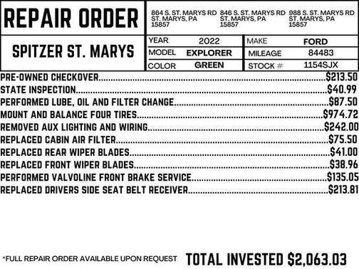 2022 Ford Explorer Timberline