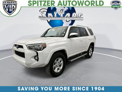 Super White 2016 Toyota 4Runner SR5 Premium