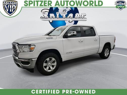 Bright White Clearcoat 2024 RAM 1500 Laramie