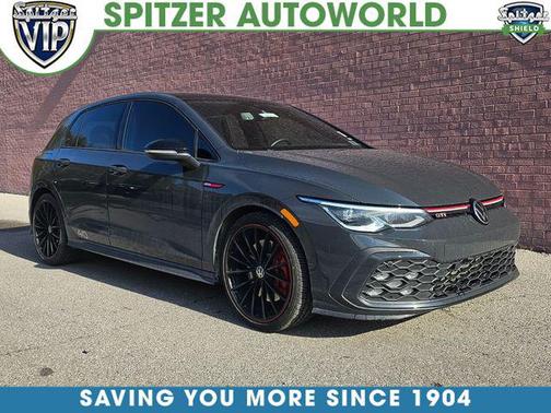 Urano Gray w/Black Roof 2023 Volkswagen Golf GTI 2.0T S DSG