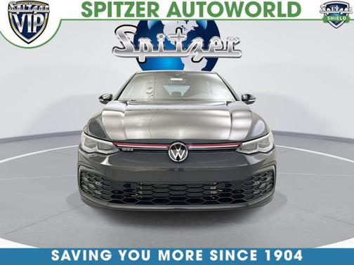 Urano Gray w/Black Roof 2023 Volkswagen Golf GTI 2.0T S DSG