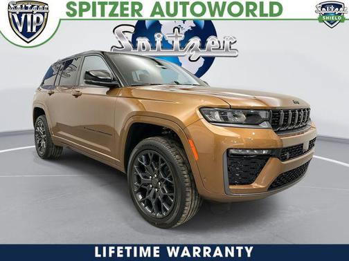 Copper Shino Metallic Clearcoat 2026 Jeep Grand Cherokee Summit