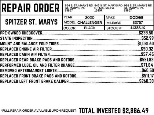 2020 Dodge Challenger R/T