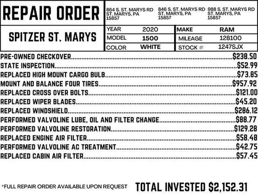 2020 RAM 1500 Tradesman