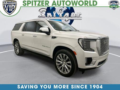 White Frost Tricoat 2022 GMC Yukon XL Denali