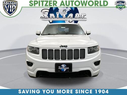 Bright White Clearcoat 2015 Jeep Grand Cherokee Altitude