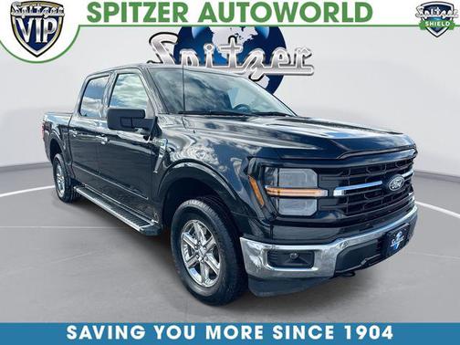 AGATE BLACK METALLIC 2025 Ford F-150 XLT