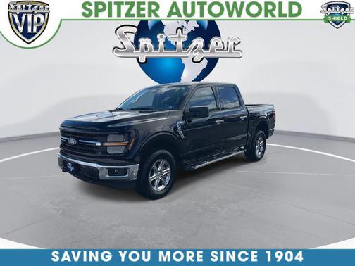 AGATE BLACK METALLIC 2025 Ford F-150 XLT