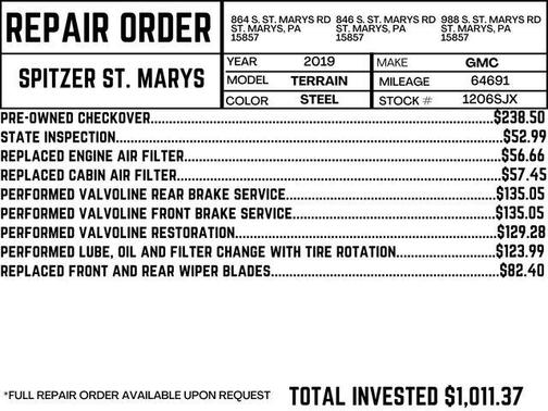 2019 GMC Terrain SLT