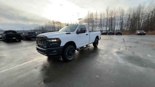 Bright White Clearcoat 2026 RAM 2500 Tradesman Regular Cab 4x4 8' Box