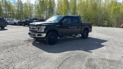SHADOW BLACK 2018 Ford F-150 XLT