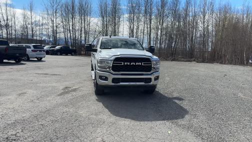 Bright White Clearcoat 2024 RAM 2500 Big Horn Crew Cab 4x4 6'4' Box