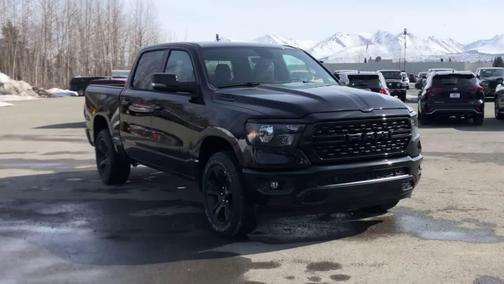 Diamond Black Crystal Pearlcoat 2023 RAM 1500 Big Horn/Lone Star