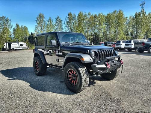 Black Clearcoat 2019 Jeep Wrangler Sport S