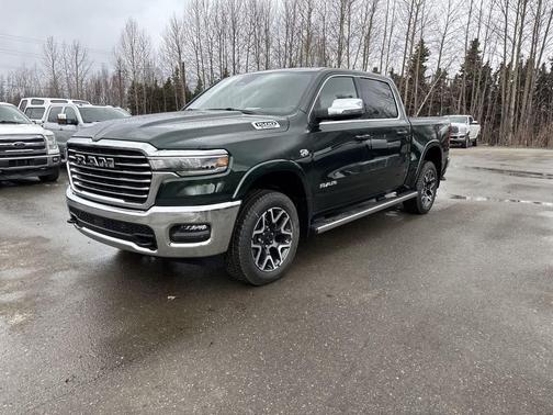 Serrano Green Metallic 2026 RAM 1500 Laramie